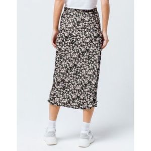 Beautiful silky, floral midi skirt from Nordstrom Rack.